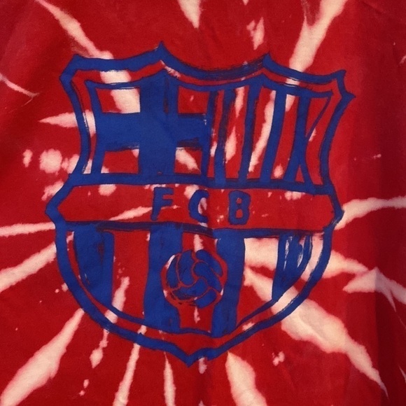 Tie dye Nike FCB t-shirt. Size XL - Picture 2 of 4
